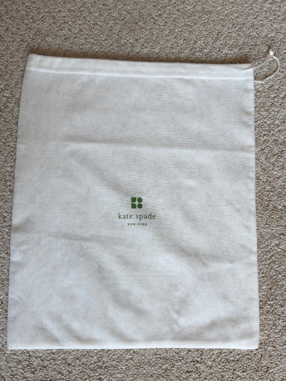 Kate Spade New York handbag shoe travel dust bag